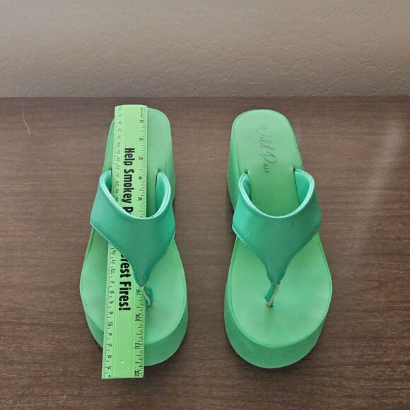 Wild Pair Naomi Platform Flip Flop Sandals Size 11 - Picture 9 of 15
